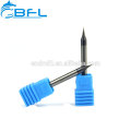 BFL 2 Lâminas Super Ultra Fino Micro Diâmetro Ferramentas De Corte / 2 Flauta CNC Aço Fresamento Micro Diâmetro Endmill